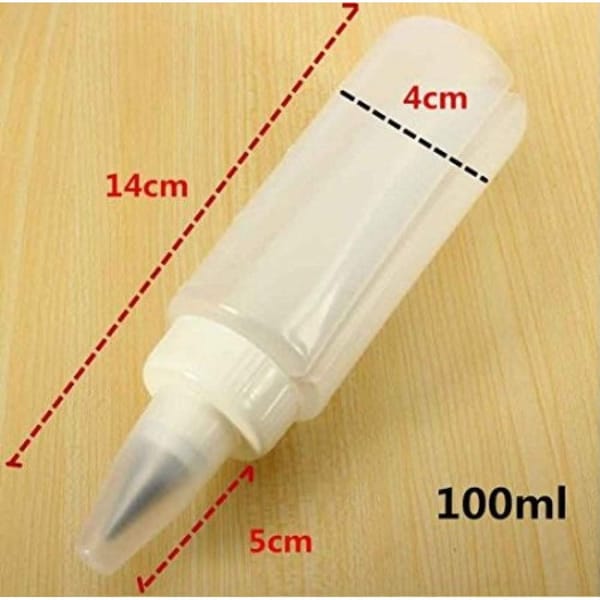 Cake Decorator Nozzle With Bottle