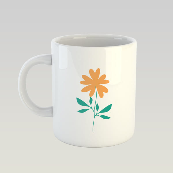 Coffee Mug - Summer Flower