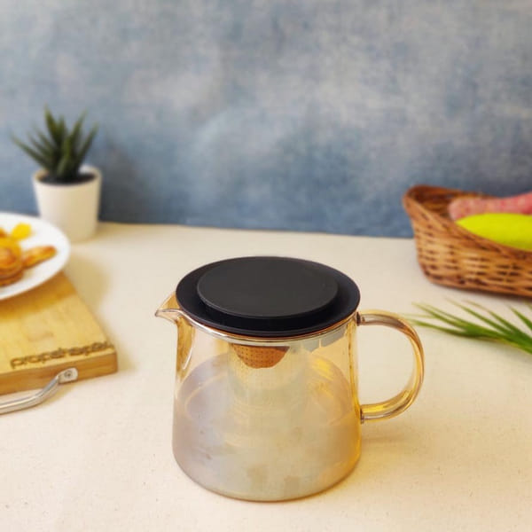 Kettle With Infuser - Glass - Single Piece Kettle With Infuser - Glass - Single Piece