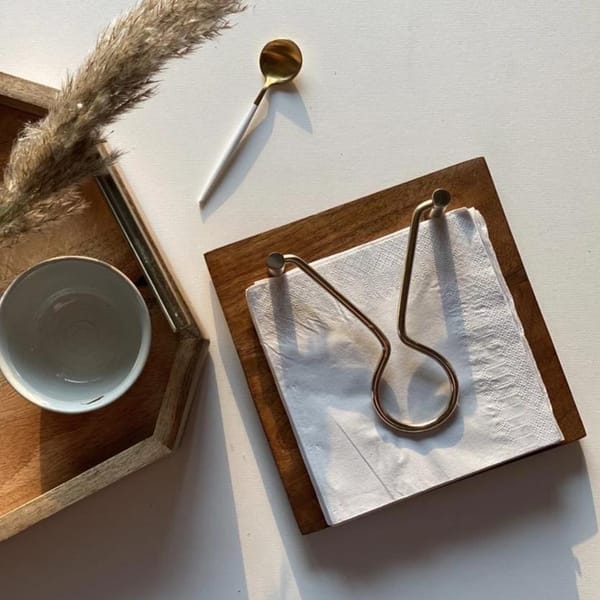 Napkin Holder - Wooden Napkin Holder - Wooden